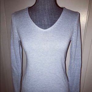Sky Blue/Periwinkle V-Neck Sweater❄️